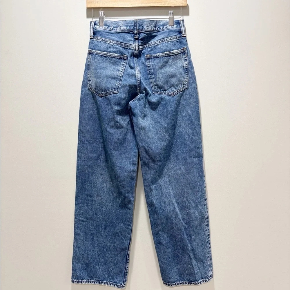 GAP TEEN ‘90s Loose High Waisted Cotton Classic Blue Denim Jeans Size 16